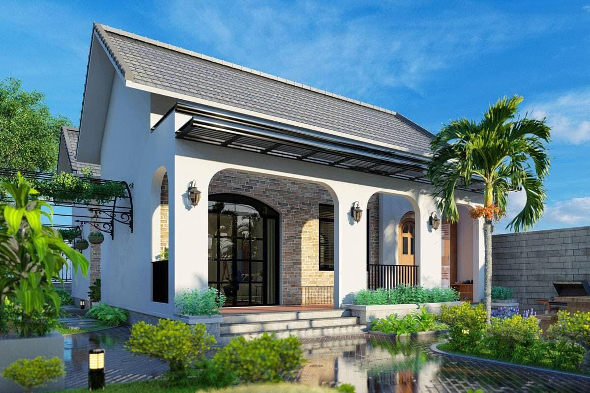 Mẫu nhà cấp 4 hiện đại