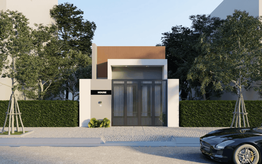 Thiết kế nhà cấp 4 mái bằng 4 phòng ngủ có những đặc điểm gì?