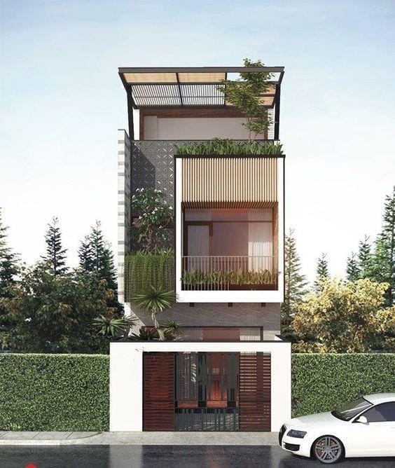 mẫu nhà ống đẹp 3 tầng mặt tiền 4m