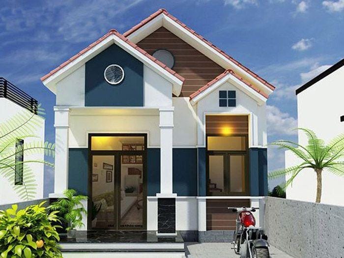 Mẫu nhà thái cấp 4 có gác lửng hiện đại