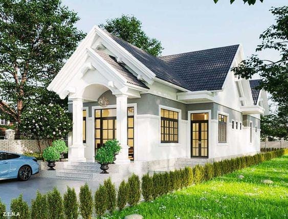 Mẫu nhà thái cấp 4 đẹp hiện đại