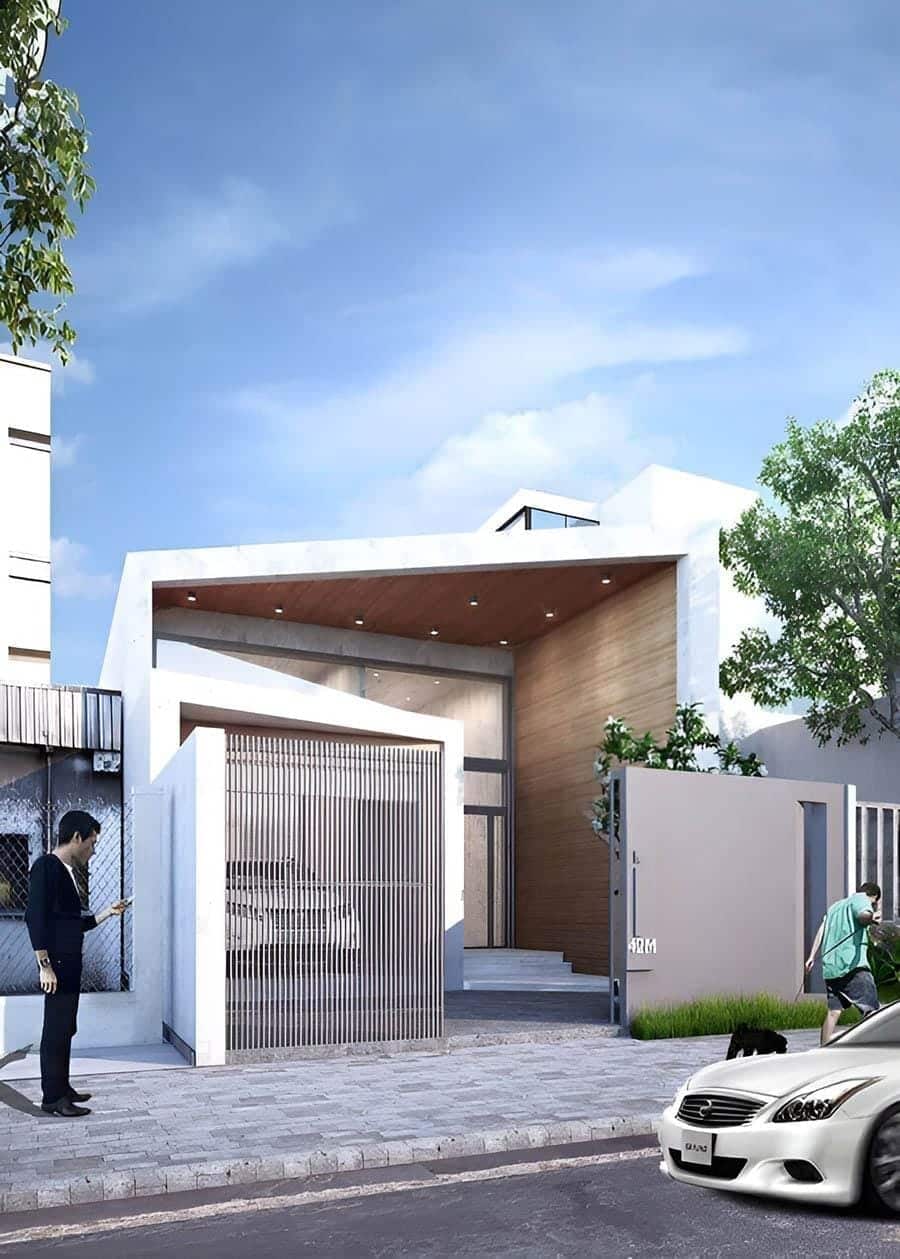 41+ Mẫu Thiết Kế Nhà Phố Một Tầng Đẹp Hiện Đại Được Yêu Thích Nhất 5 Mẫu thiết kế nhà phố 1 tầng hiện đại