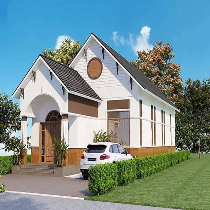 nhà ống 1 tầng 5x20m